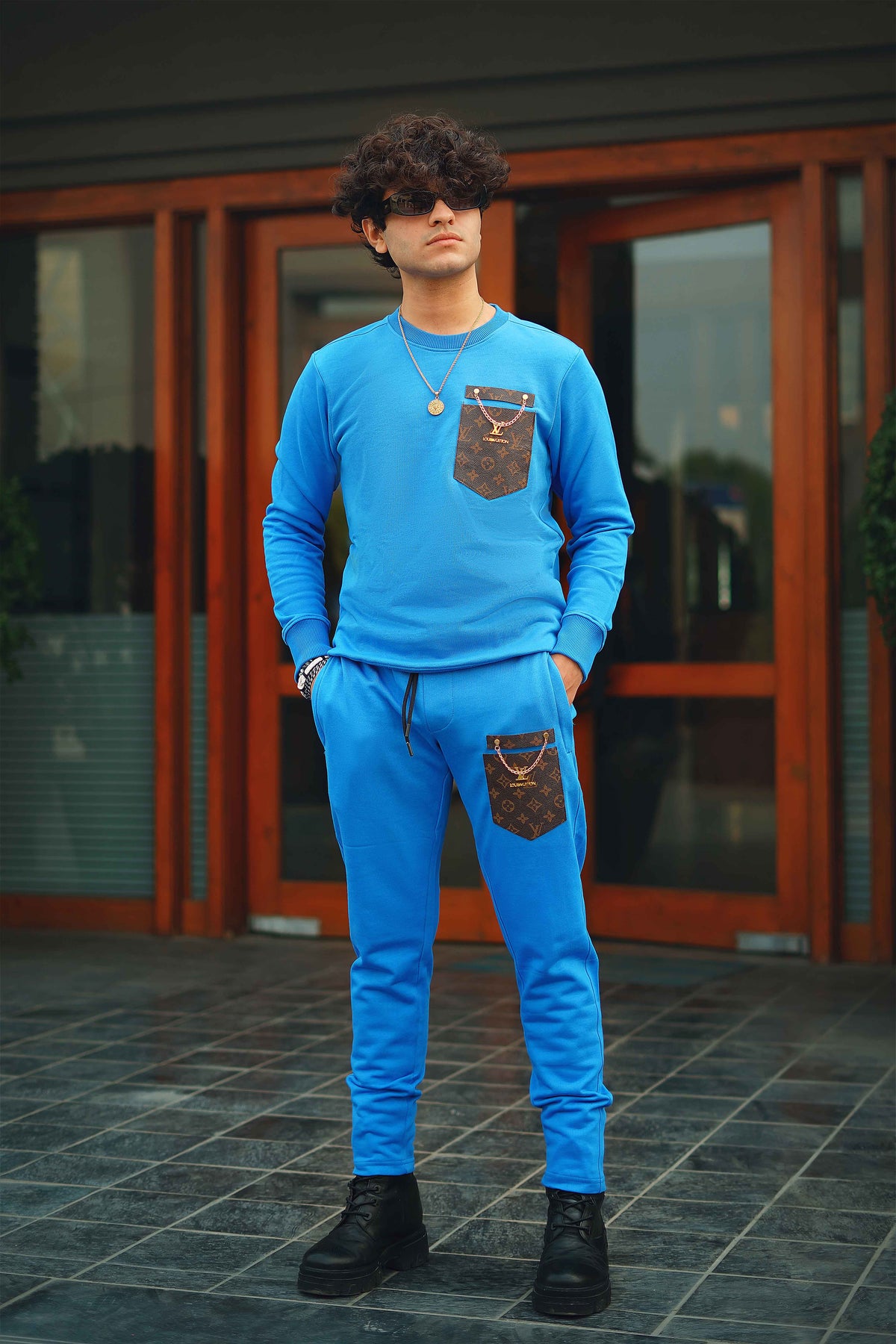 Blue tracksuit WT23