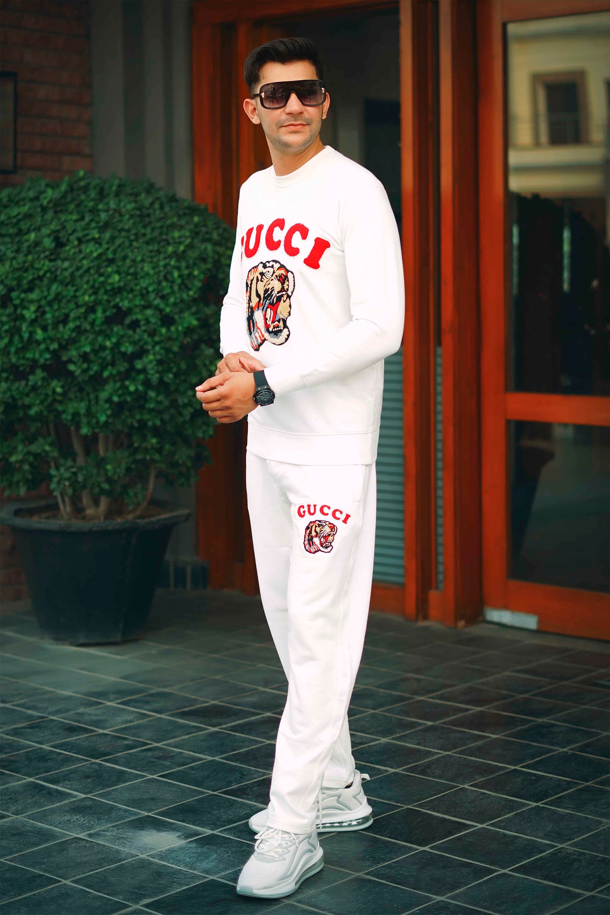 GG white tracksuit WT23