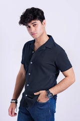 Navyblueb button polo shirt