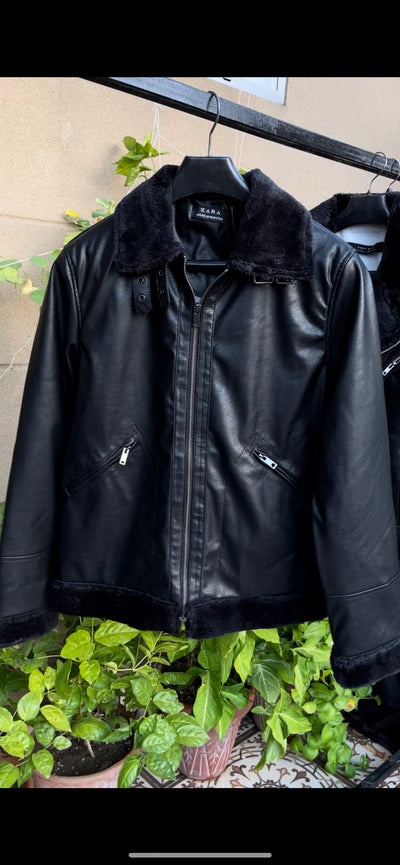 Leather  jacket