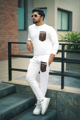 white tracksuit WT23