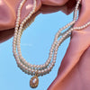 Pb- Double pearl chain