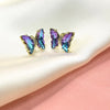 Pb-crystal butterfly tops