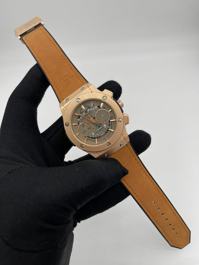Hub watch brown