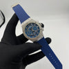 Hub watch blue silver